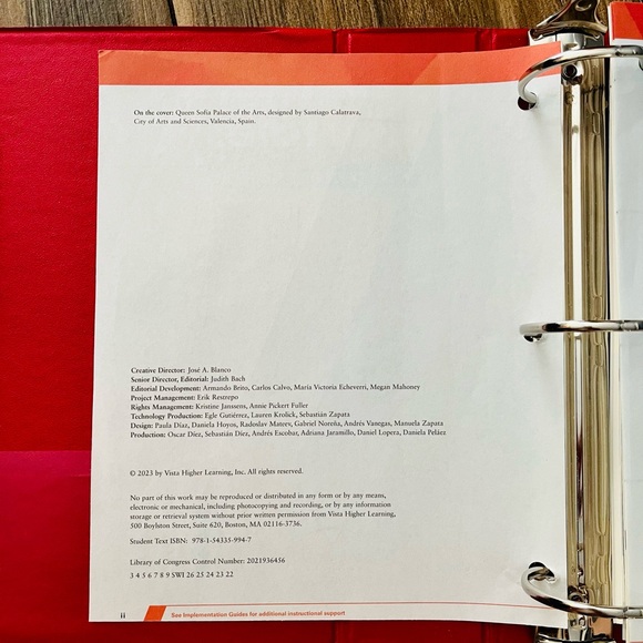 Portales 2.0 (LooseLeaf Textbook) Red Binder Included: ISBN 13: 9781543374377 - Picture 4 of 6